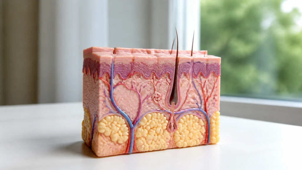 Illustration éditoriale pour l’article « Couche adipeuse : définition et rôles de ce tissu vital »